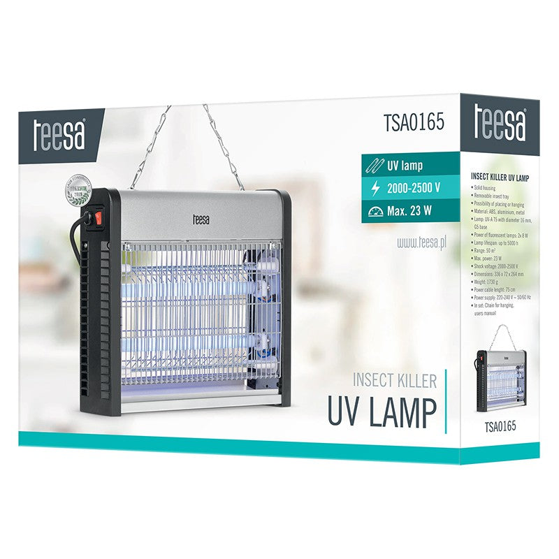 Lampa Uv Anti Insecte 2 x Teesa Tsa 0165