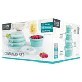 Set 4 Caserole Silicon Rotunde Teesa Tsa 0195