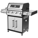Grill Gaz 5 Arzatoare Master Grill Teesa Bbq 5006 cu DAB+