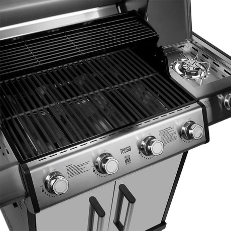 Grill Gaz 5 Arzatoare Master Grill Teesa Bbq 5006 cu DAB+