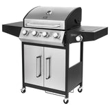 Grill Gaz 5 Arzatoare Master Grill Teesa Bbq 5007 cu DAB+