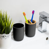 Set 6 Accesorii Baie Negru Teesa Tsa 0400-b cu DAB+