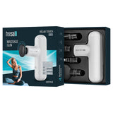 Aparat Masaj Tip Pistol Relax Gun Alb Teesa M 500 cu baterie 2000 mAh si USB