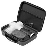 Aparat Masaj Tip Pistol Relax Gun Alb Teesa Mg 60 cu baterie 1800 mAh si USB