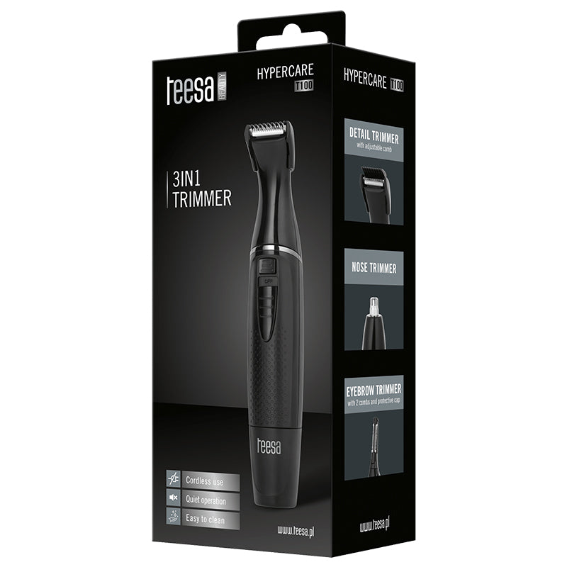 Trimmer Personal 3in1 Hypercare Teesa T 100 cu baterie reincarcabila