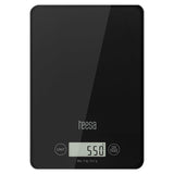 Cantar Bucatarie Sticla Negru Teesa Tsa 0804-b cu afisaj LCD