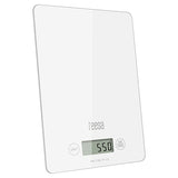 Cantar Bucatarie Sticla Alb Teesa Tsa 0804-w cu afisaj LCD