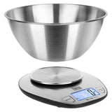 Cantar Bucatarie cu Bol Teesa Tsa 0812 cu afisaj LCD