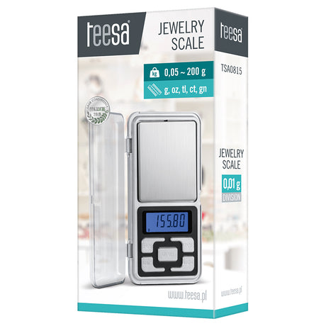 Cantar Bijuterii Teesa Tsa 0815 cu afisaj LCD