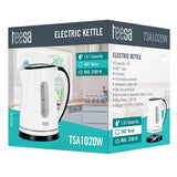 Fierbator Electric Cordless 1.8l Alb Teesa Tsa 1020W