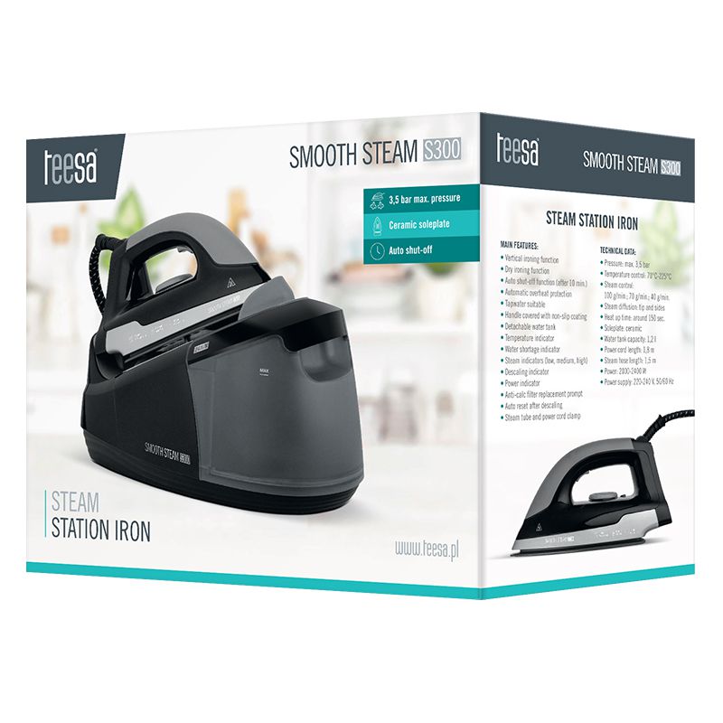 Statie de Calcat cu Aburi Smooth Steam Teesa S 300