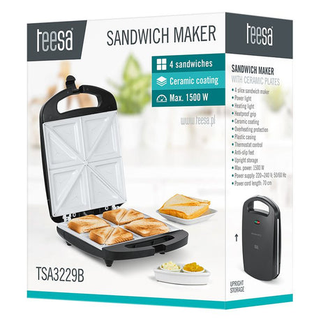 Sandwich Maker Ceramic Teesa Tsa 3229b