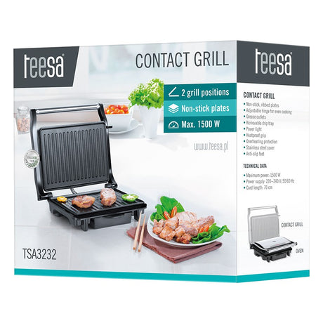 Grill Electric 1500W Panini Teesa