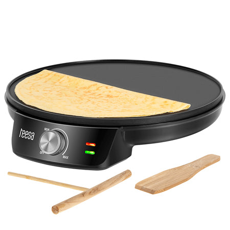 Aparat pentru Preparat Clatite 30CM 1200W Teesa