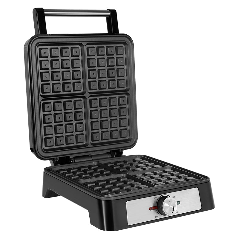 Aparat 4 Inox Teesa Wafe 1600W cu DAB+