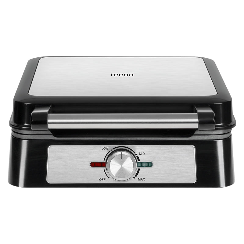 Aparat 4 Inox Teesa Wafe 1600W cu DAB+