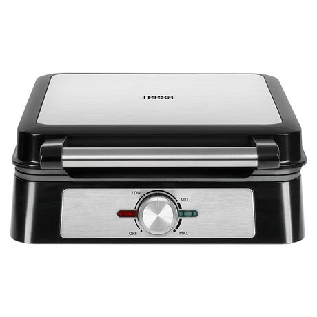 Aparat 4 Inox Teesa Wafe 1600W cu DAB+