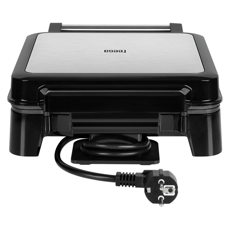 Aparat 4 Inox Teesa Wafe 1600W cu DAB+