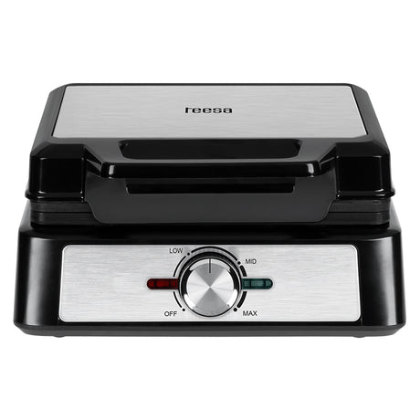 Aparat 2 Inox Teesa Wafe 1600W cu DAB+