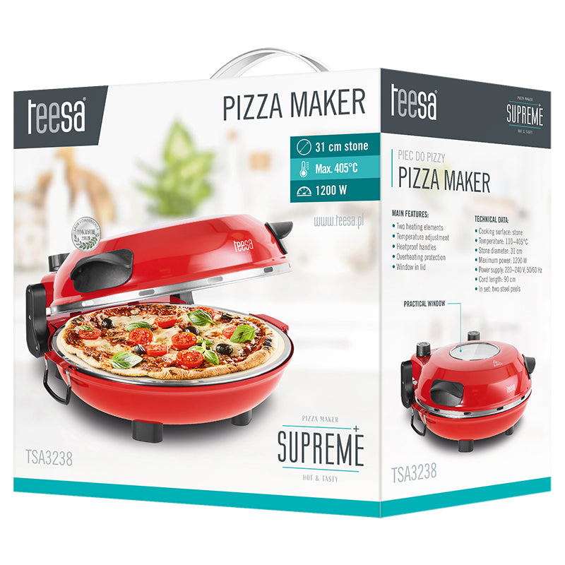 Aparat Preparare Pizza Supreme + Teesa Tsa 3238