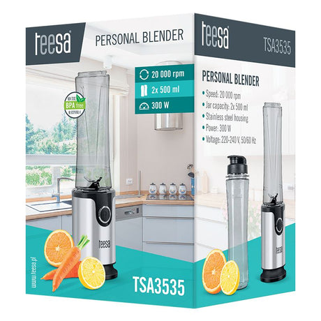 Blender Smoothie Doua Cani Teesa Tsa 3535 cu DAB+