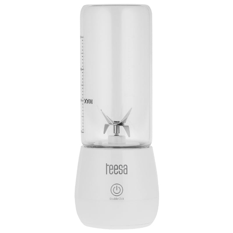 Blender Portabil 450ml 2x 2000 mAh Teesa Tsa 3543 cu DAB+, baterie 2000 mAh si USB