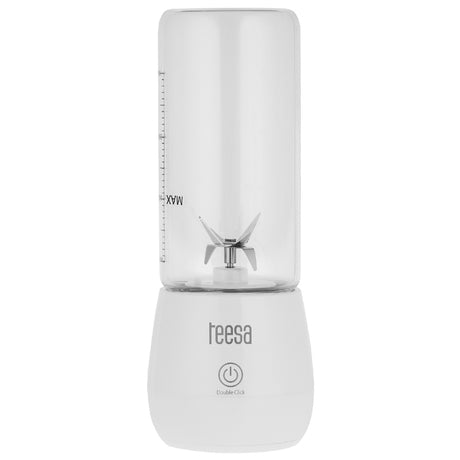 Blender Portabil 450ml 2x 2000 mAh Teesa Tsa 3543 cu DAB+, baterie 2000 mAh si USB