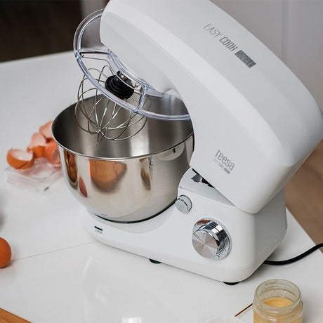 Robot Bucatarie Easy Cook White Teesa Tsa 3545-w cu DAB+ si Rezistenta la Apa