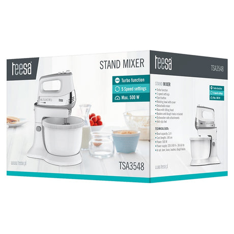 Mixer cu Bol Rotativ 500 W Teesa