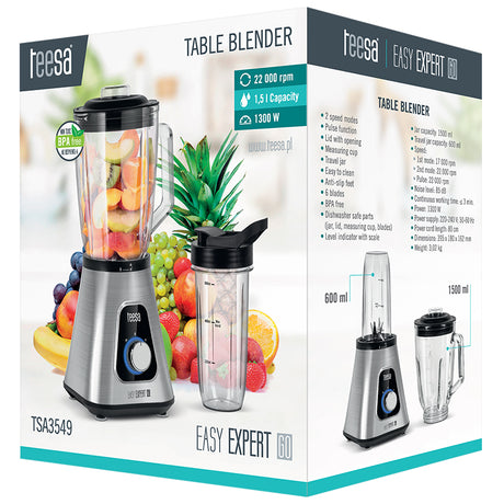 Blender Easy Expert Go Teesa Masa 1300W cu DAB+