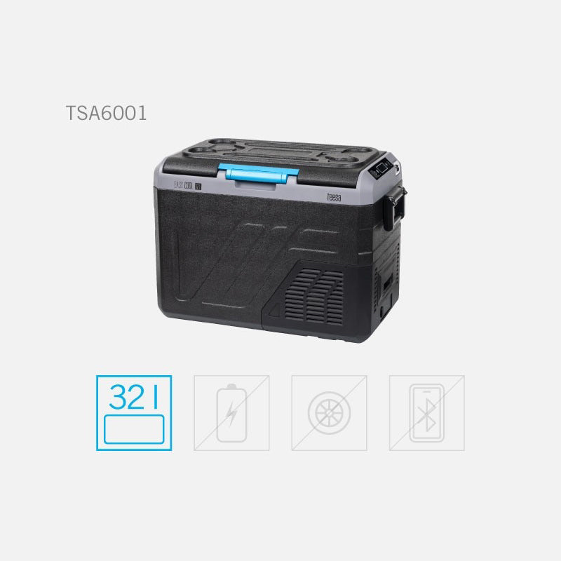 Lada Frigorifica Profesionala cu Compresor 32l Teesa Tsa 6001 cu afisaj LED, baterie reincarcabila si USB