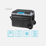 Lada Frigorifica Profesionala cu Compresor 50l Teesa Tsa 6005 cu Bluetooth, afisaj LED, baterie reincarcabila si USB