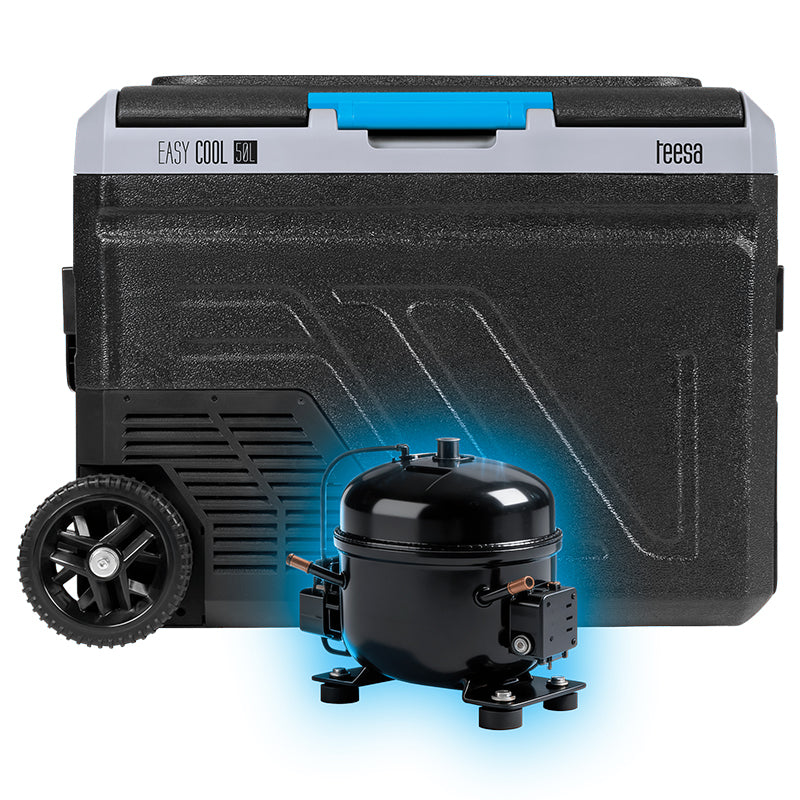 Lada Frigorifica Profesionala cu Compresor 50l Teesa Tsa 6005 cu Bluetooth, afisaj LED, baterie reincarcabila si USB