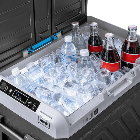 Lada Frigorifica Profesionala cu Compresor 50l Teesa Tsa 6005 cu Bluetooth, afisaj LED, baterie reincarcabila si USB