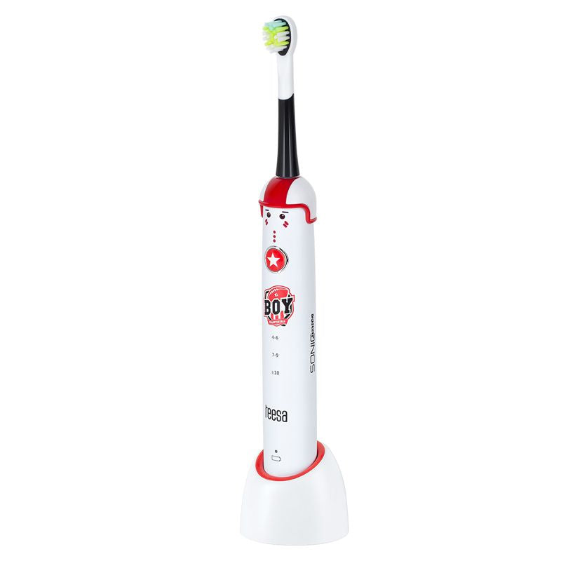 Periuta Electrica Sonic Junior Boy Teesa Tsa 8005 cu baterie 800 mAh
