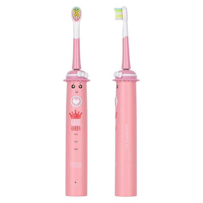 Periuta Electrica Sonic Junior Girl Teesa Tsa 8006 cu baterie 800 mAh