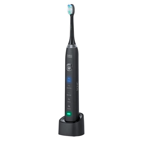 Periuta de Dinti Electrica Sonica Sonic Black Teesa Tsa 8015 cu baterie 800 mAh