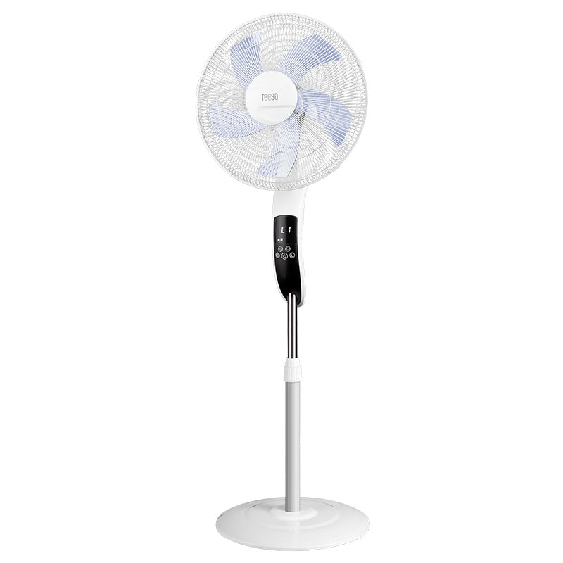 Ventilator Picior Timer LED Telecomanda Teesa Tsa 8019 cu afisaj LED