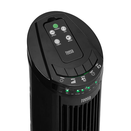Ventilator Turn Negru 50W Teesa