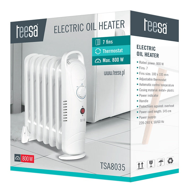Radiator Ulei 7 Elementi Teesa Tsa 8035