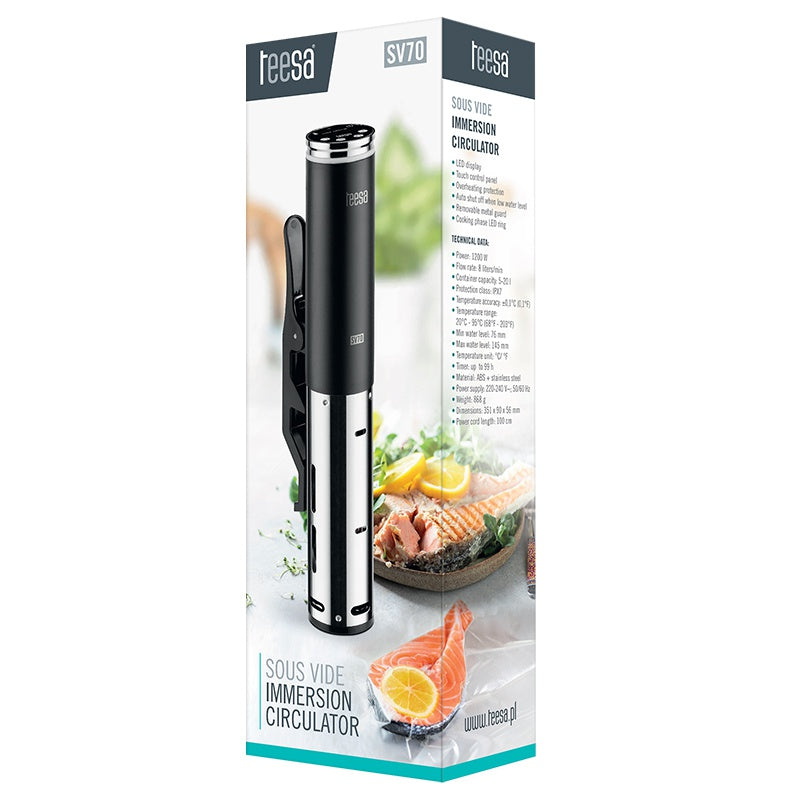 Aparat Gatit Sous Vide Teesa Sv 70 cu DAB+ si afisaj LED