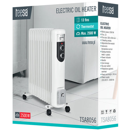 Radiator Ulei 13 Elementi 2500W Teesa