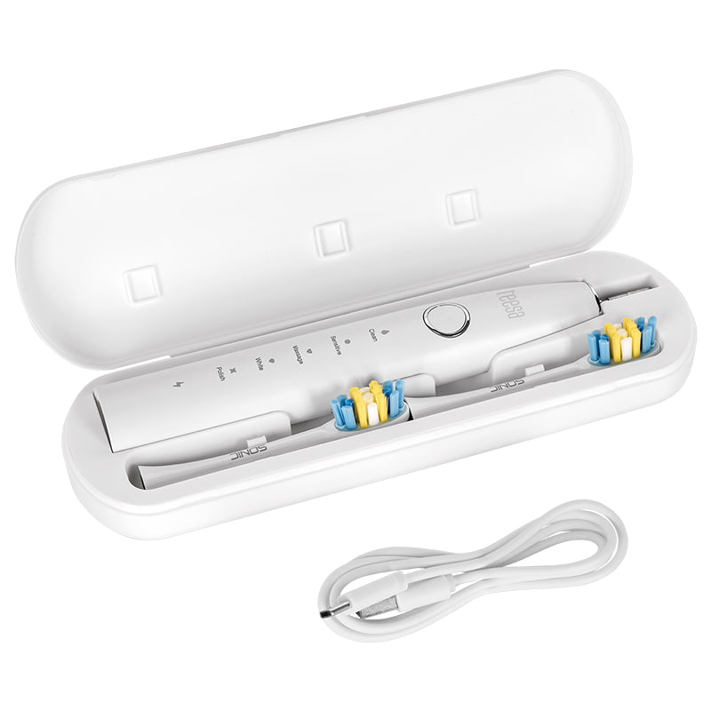 Periuta de Dinti Electrica Sonic 2 White Teesa Tsa 8087-w cu baterie 1200 mAh si USB