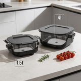 Friteuza Glass Airfryer 4l+1.5l Teesa Tsa 8090