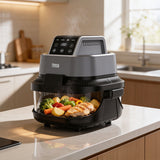 Friteuza Glass Airfryer 4l+1.5l Teesa Tsa 8090