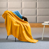Patura Fleece Polar 130x150cm Galbena Teesa Tsa 8900-3