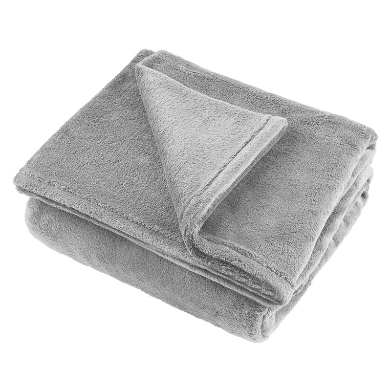 Patura Fleece Polar 200x220cm Gri Teesa Tsa 8902-1