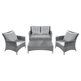 Set Mobilier Gradina Lily 1 Teesa Tsa 9000 cu Rezistenta la Apa