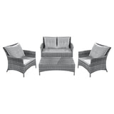Set Mobilier Gradina Lily 1 Teesa Tsa 9000 cu Rezistenta la Apa