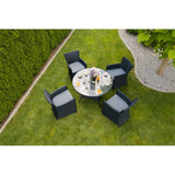 Set Mobilier Gradina Amber 2 Teesa Tsa 9003 cu Rezistenta la Apa